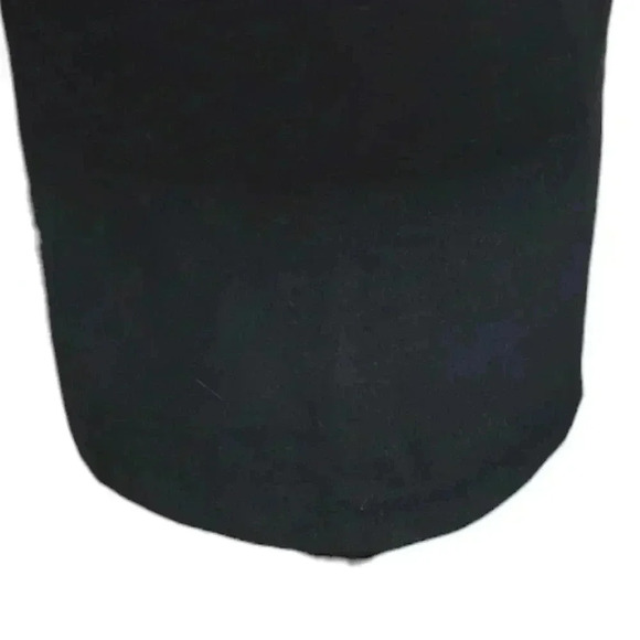 Bill Blass wool/cashmere hombre sleeveless mini shift dress - Picture 4 of 6